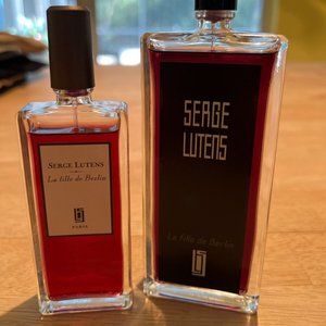 Lot of 2 Serge Lutens La Fille de Berlin 100ml 50ml